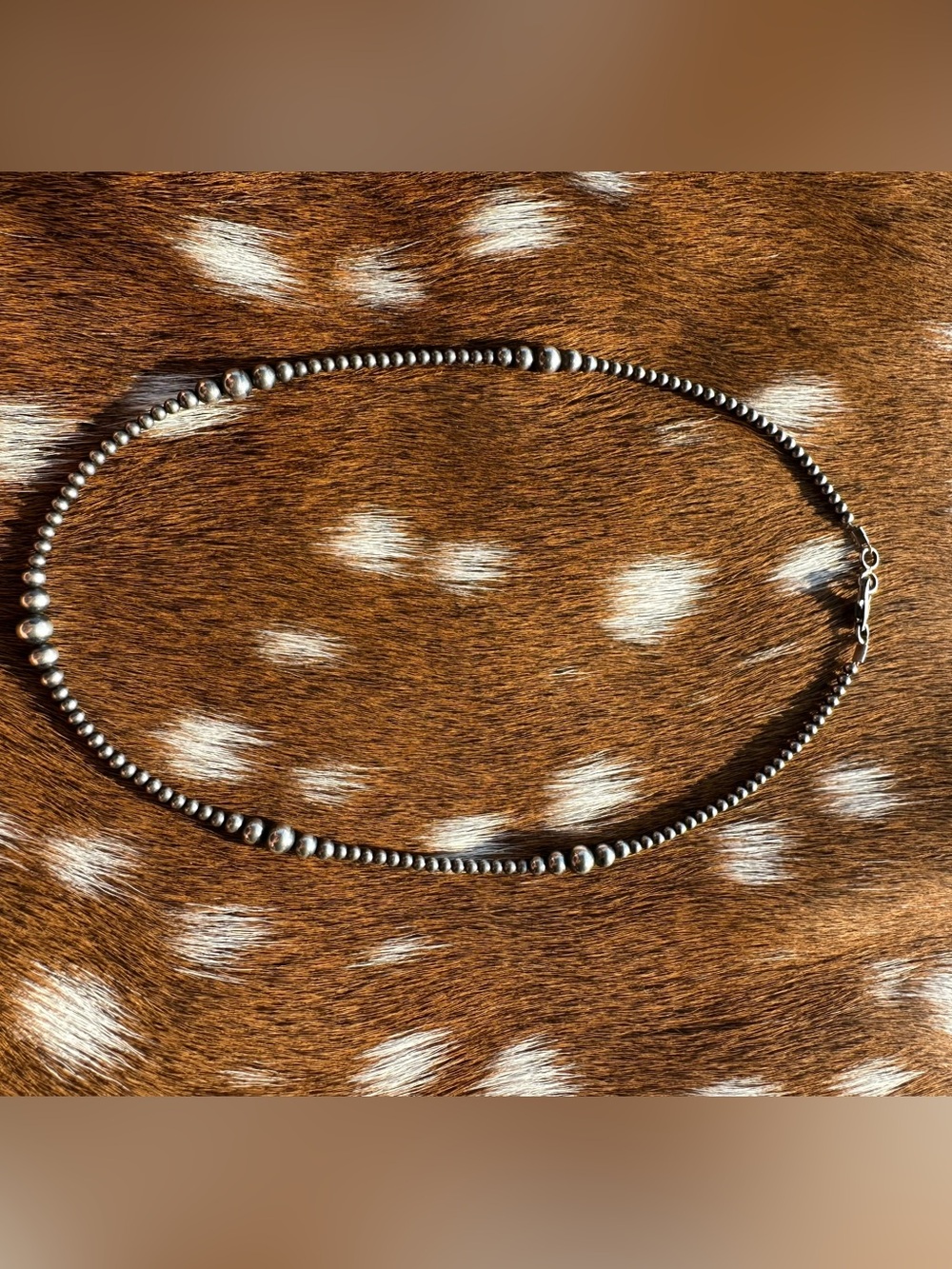 Sterling silver pearl Necklace